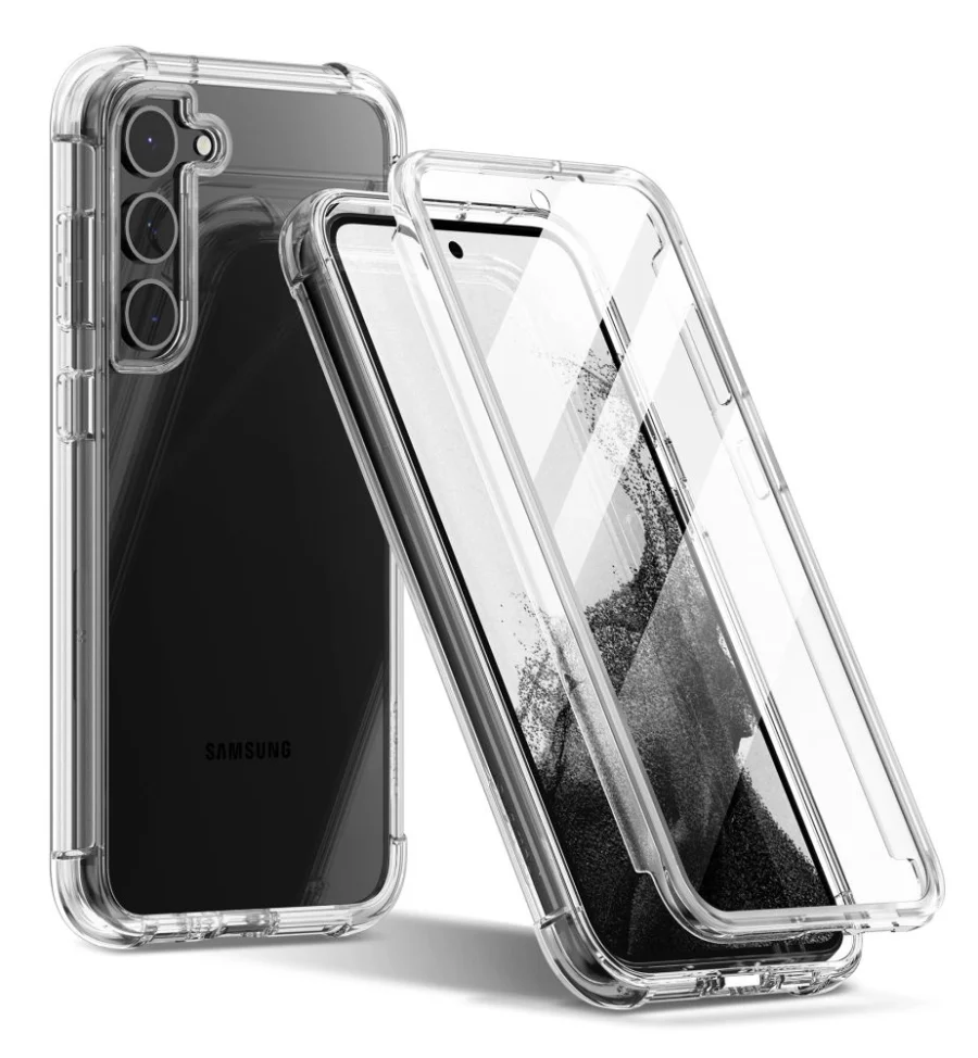 Etui Tech-Protect Kevlar na Samsung Galaxy S23+ - przezroczyste