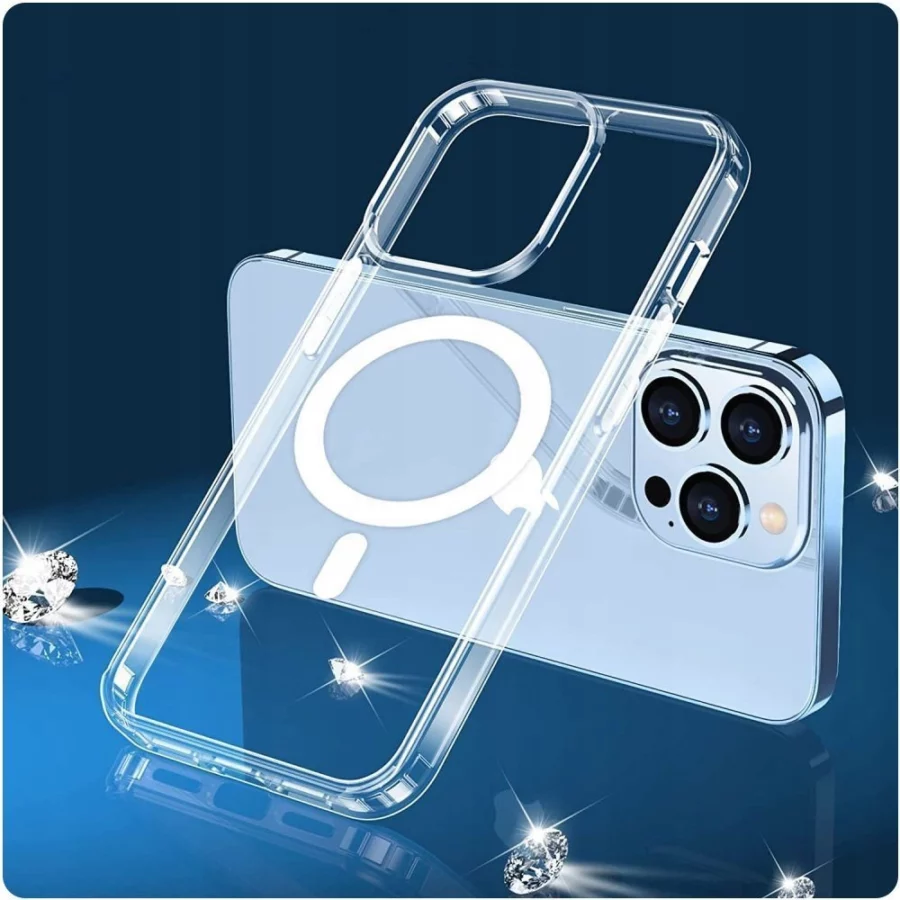 Etui Tech-Protect FlexAir Hybrid MagSafe na Samsung Galaxy S22 - przezroczyste
