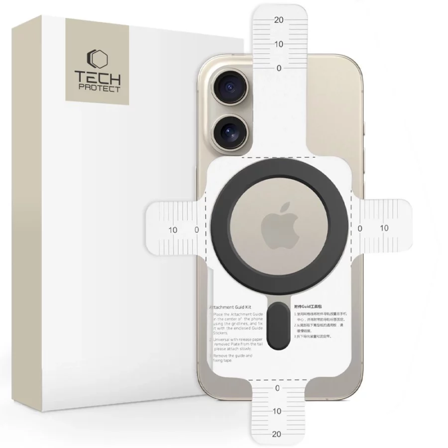 Pierścień magnetyczny Tech-Protect MagMat MagSafe uniwersalny - czarny