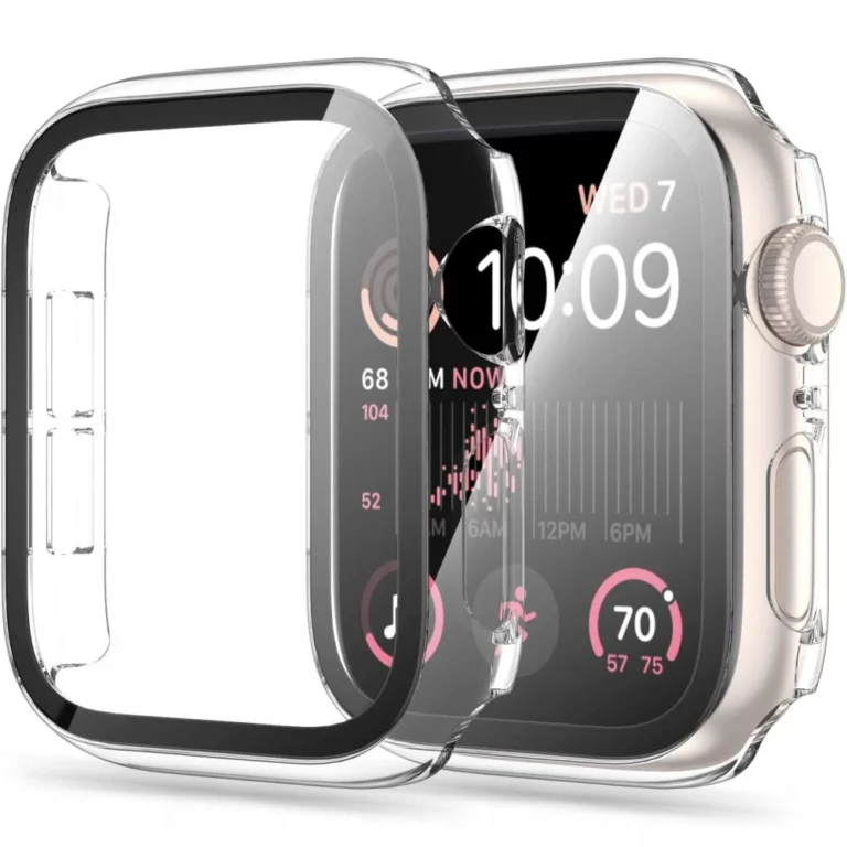 Etui Tech-Protect Defense360 na Apple Watch 44mm - przezroczyste
