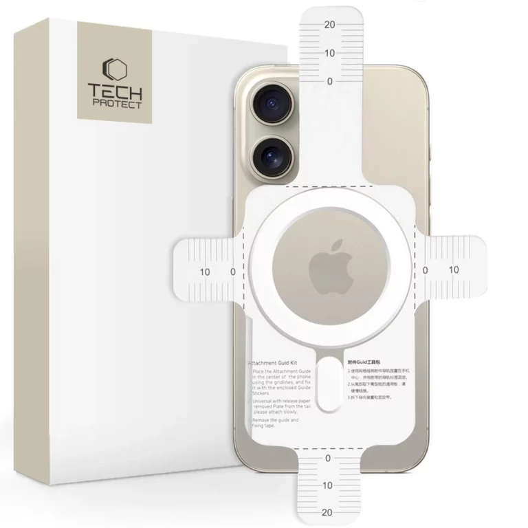 Pierścień magnetyczny Tech-Protect MagMat MagSafe uniwersalny - biały