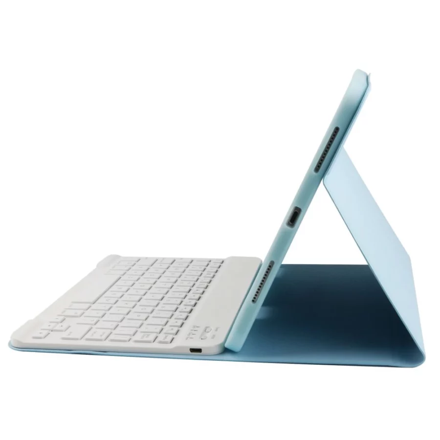 Etui Tech-Protect SC Pen + Keyboard z klawiaturą na iPad 10.9" 2022 - jasnoniebieskie