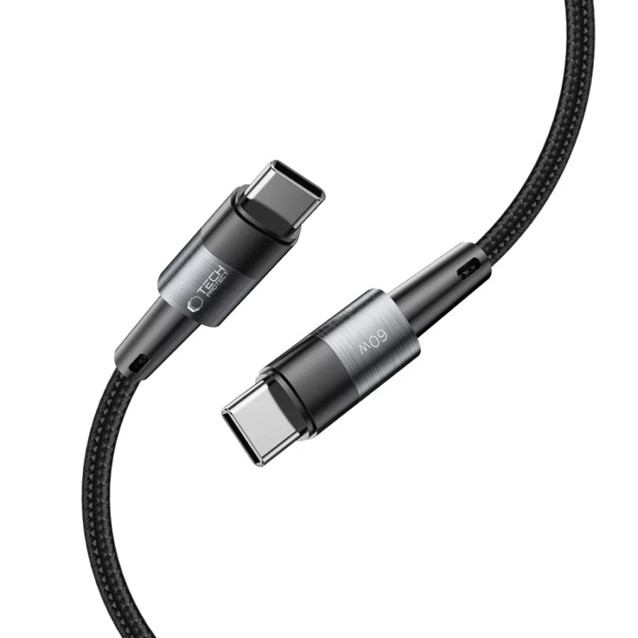 Kabel Tech-Protect UltraBoost USB-C / USB-C PD 60W 3A 0.25m - szary
