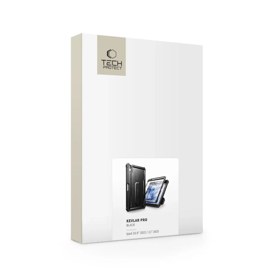 Etui Tech-Protect Kevlar Pro na iPad 10.9" 2022 - czarne