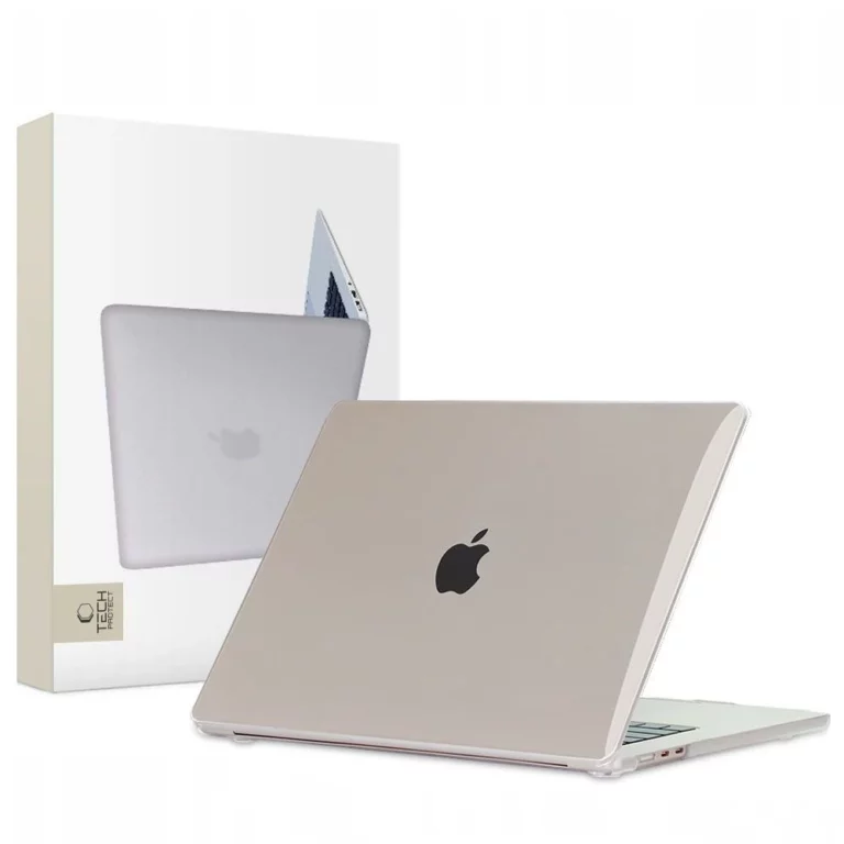 Etui Tech-Protect SmartShell na MacBook Air 15" M2 / M3 / 2023-2024 - przezroczyste