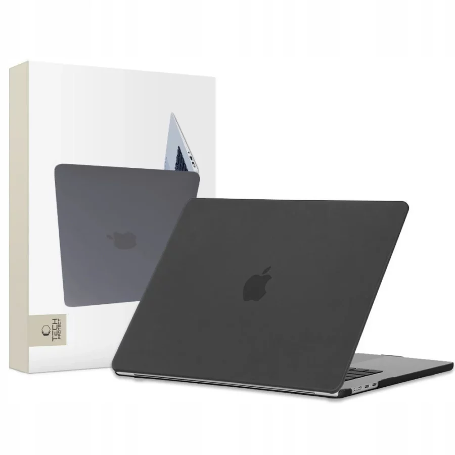 Etui Tech-Protect SmartShell na MacBook Air 15" M2 / M3 / 2023-2024 - czarny mat