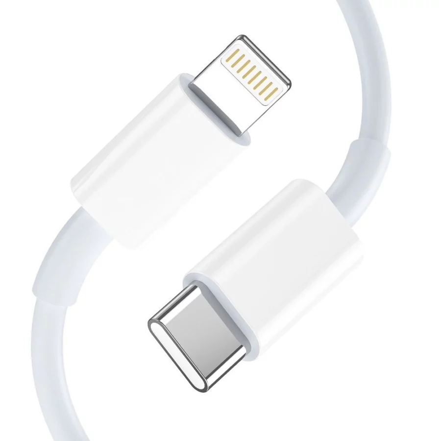 Ładowarka Tech-Protect C35W sieciowa 2x USB-C PD 35W z kablem USB-C / Lightning - biała