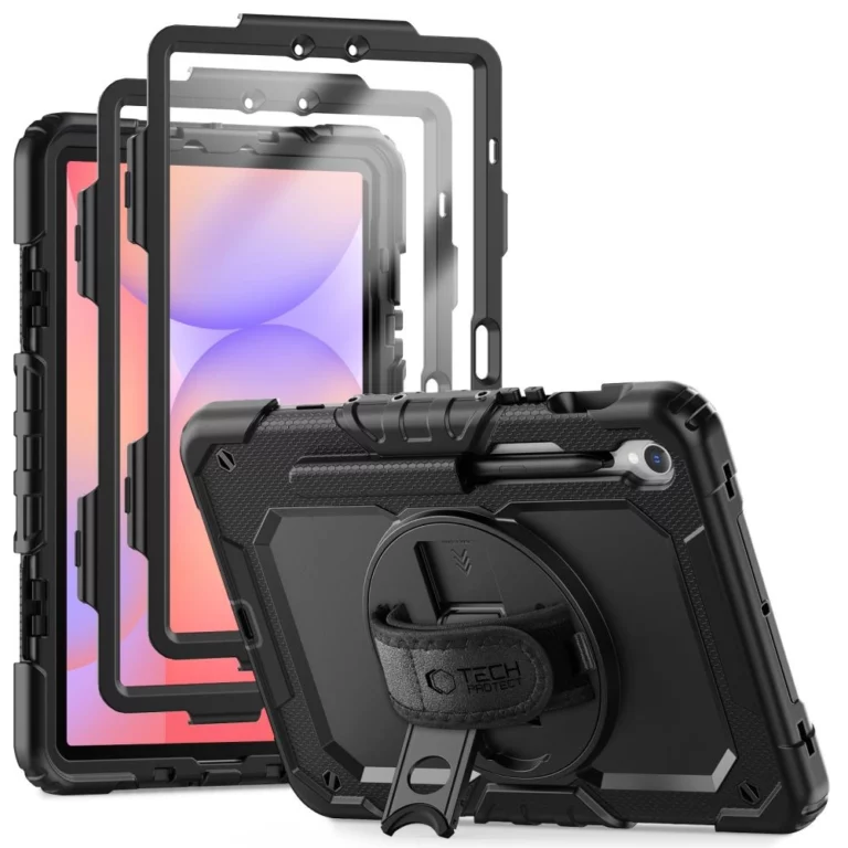 Etui Tech-Protect Solid360 na Samsung Galaxy Tab S9 FE 10.9" X510 / X516B - czarne