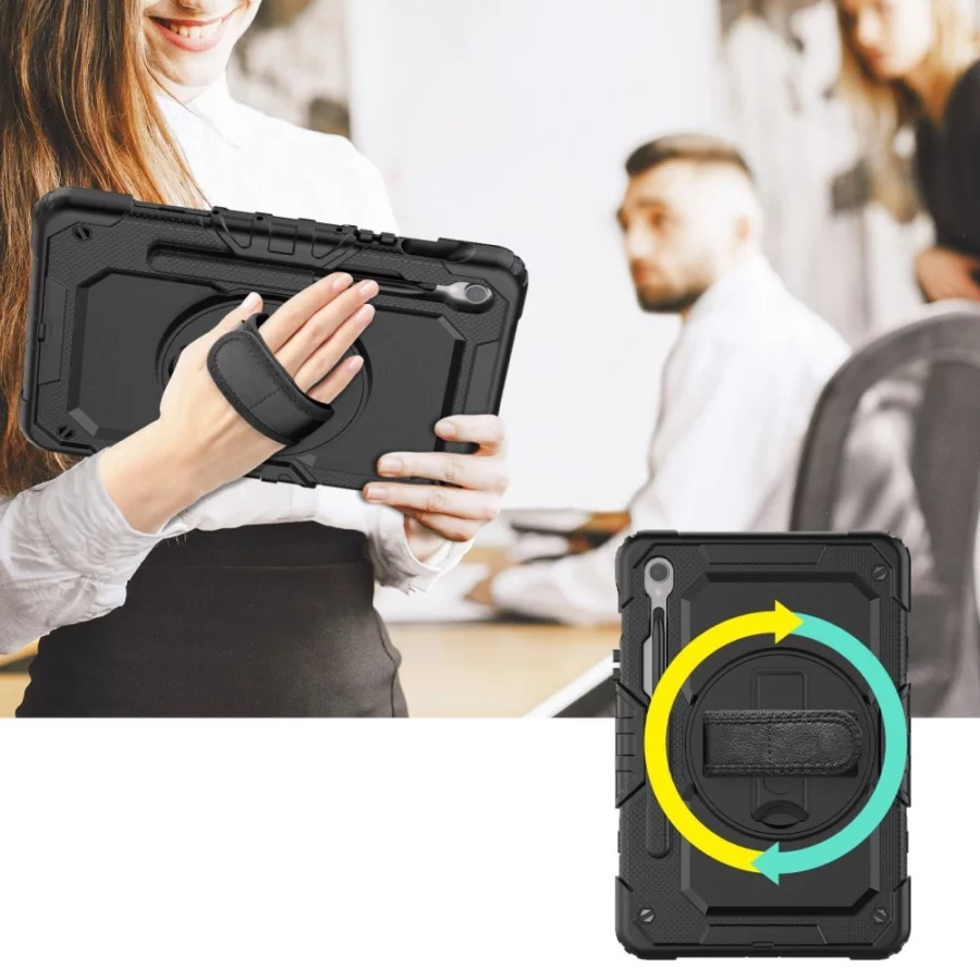 Etui Tech-Protect Solid360 na Samsung Galaxy Tab S9 FE 10.9" X510 / X516B - czarne