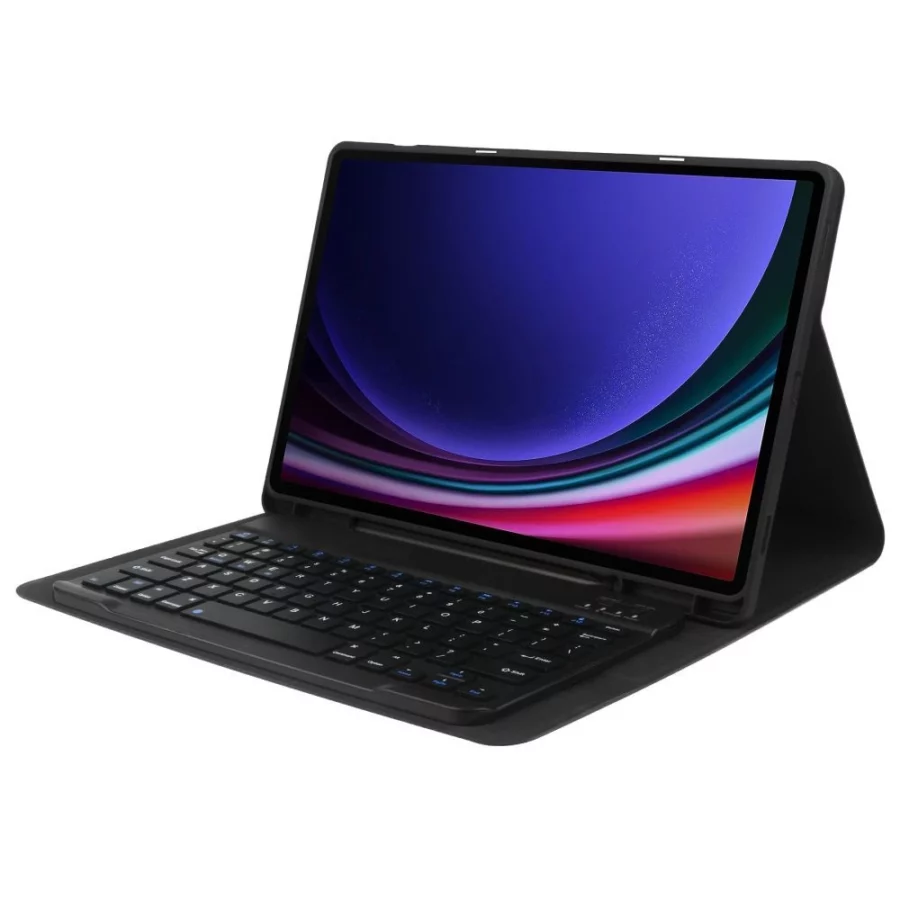 Etui Tech-Protect SC Pen + Keyboard z klawiaturą na Samsung Galaxy Tab S9 FE+ 12.4" X610 / X616B - czarne