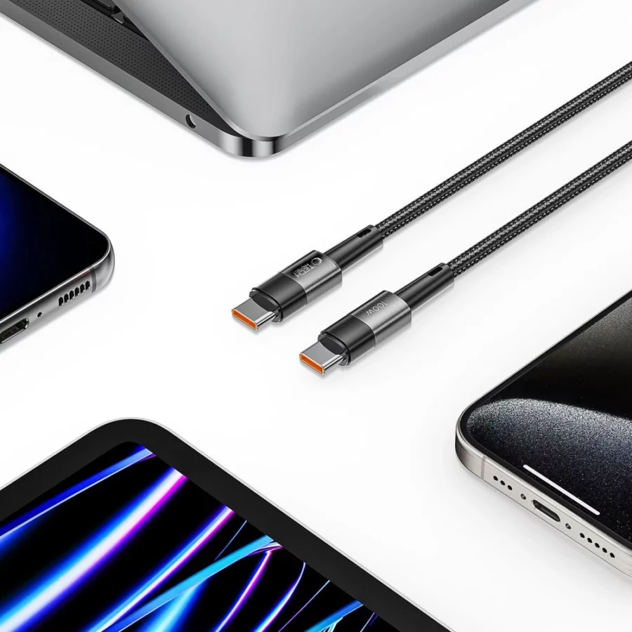Kabel Tech-Protect UltraBoost USB-C / USB-C PD 100W 5A 3m - szary