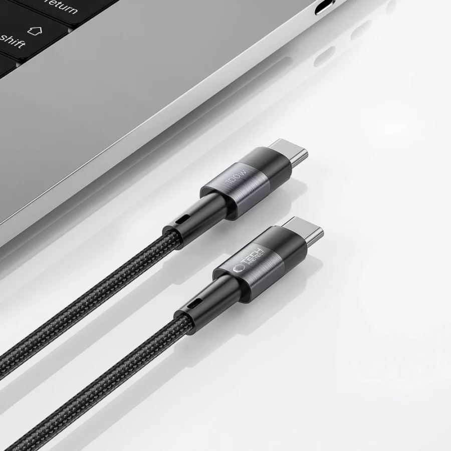 Kabel Tech-Protect UltraBoost USB-C / USB-C PD 100W 5A 0.25m - szary