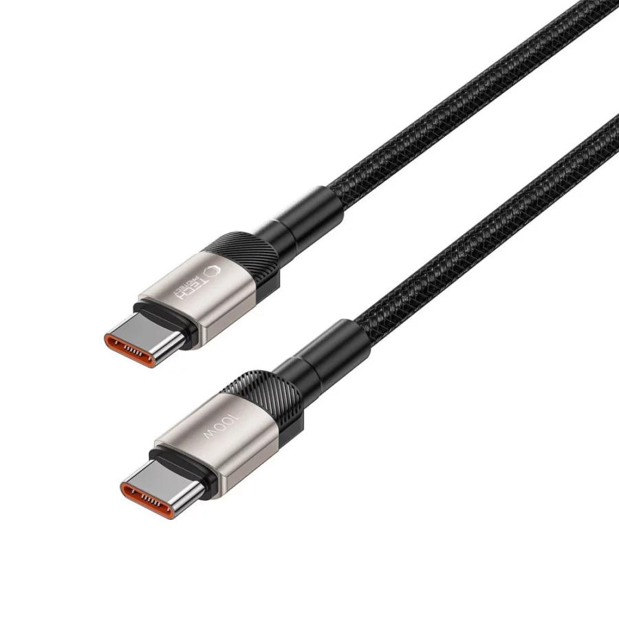 Kabel Tech-Protect UltraBoost Evo USB-C / USB-C PD 100W 5A 2m - tytanowy