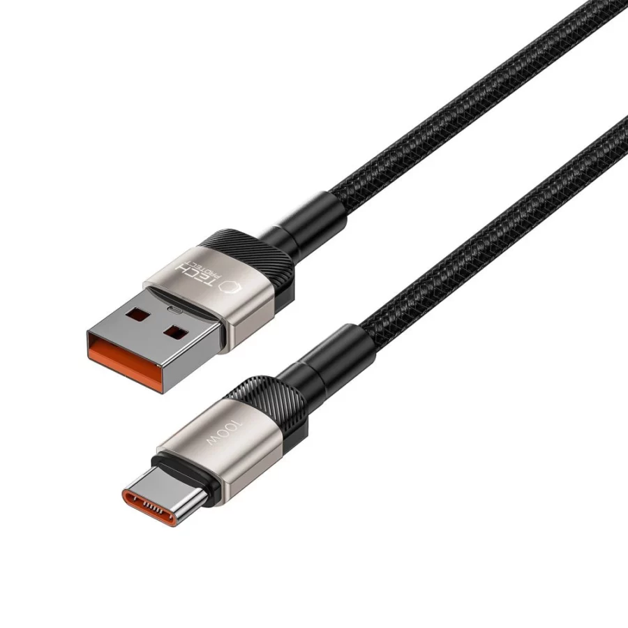 Kabel Tech-Protect UltraBoost Evo USB-C / USB-A 100W 5A 2m - tytanowy