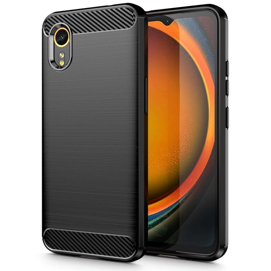 Etui Tech-Protect TPUCarbon na Samsung Galaxy XCover 7 - czarne