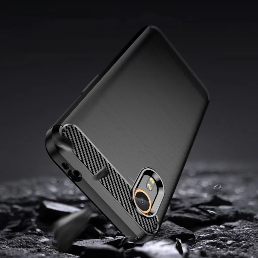Etui Tech-Protect TPUCarbon na Samsung Galaxy XCover 7 - czarne