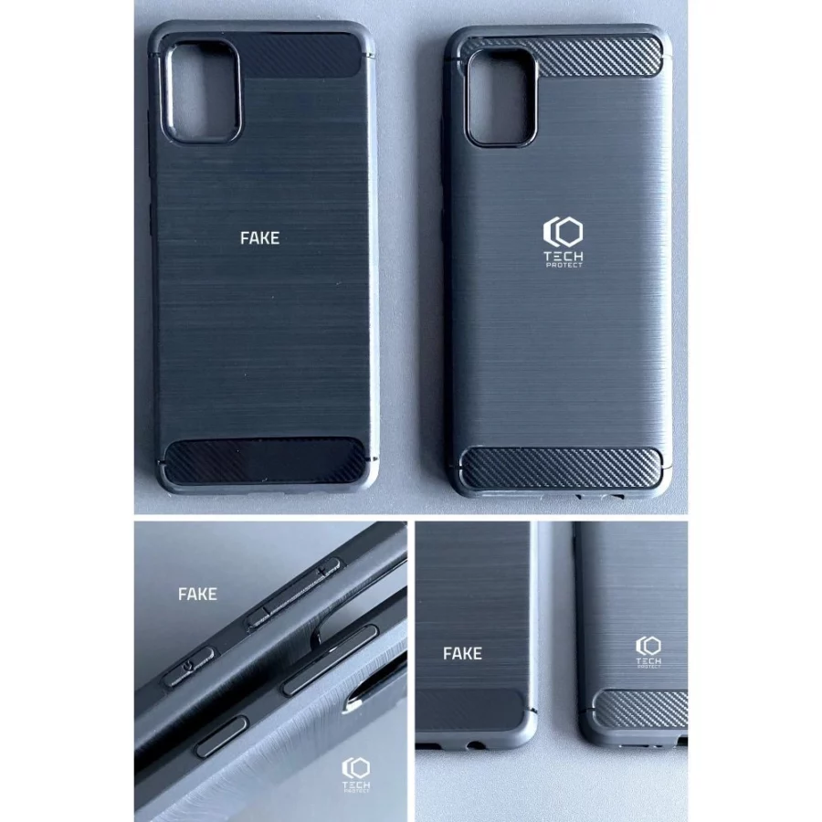 Etui Tech-Protect TPUCarbon na Samsung Galaxy XCover 7 - czarne