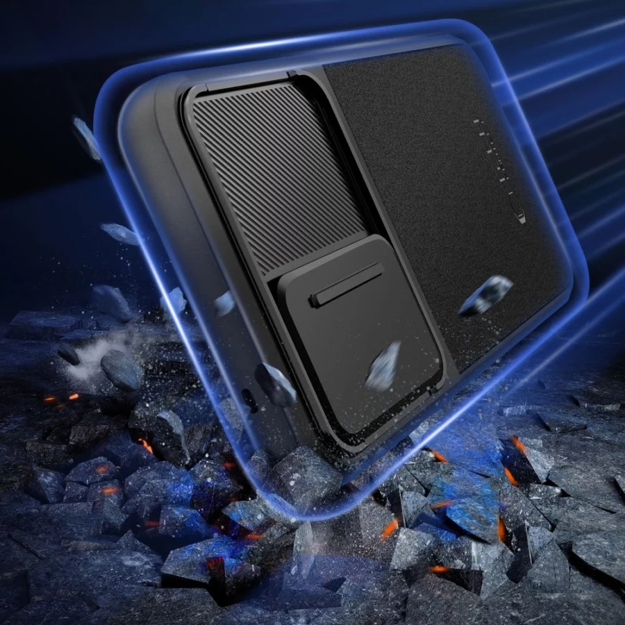 Etui Tech-Protect Velar Cam+ na Samsung Galaxy A55 5G - czarne