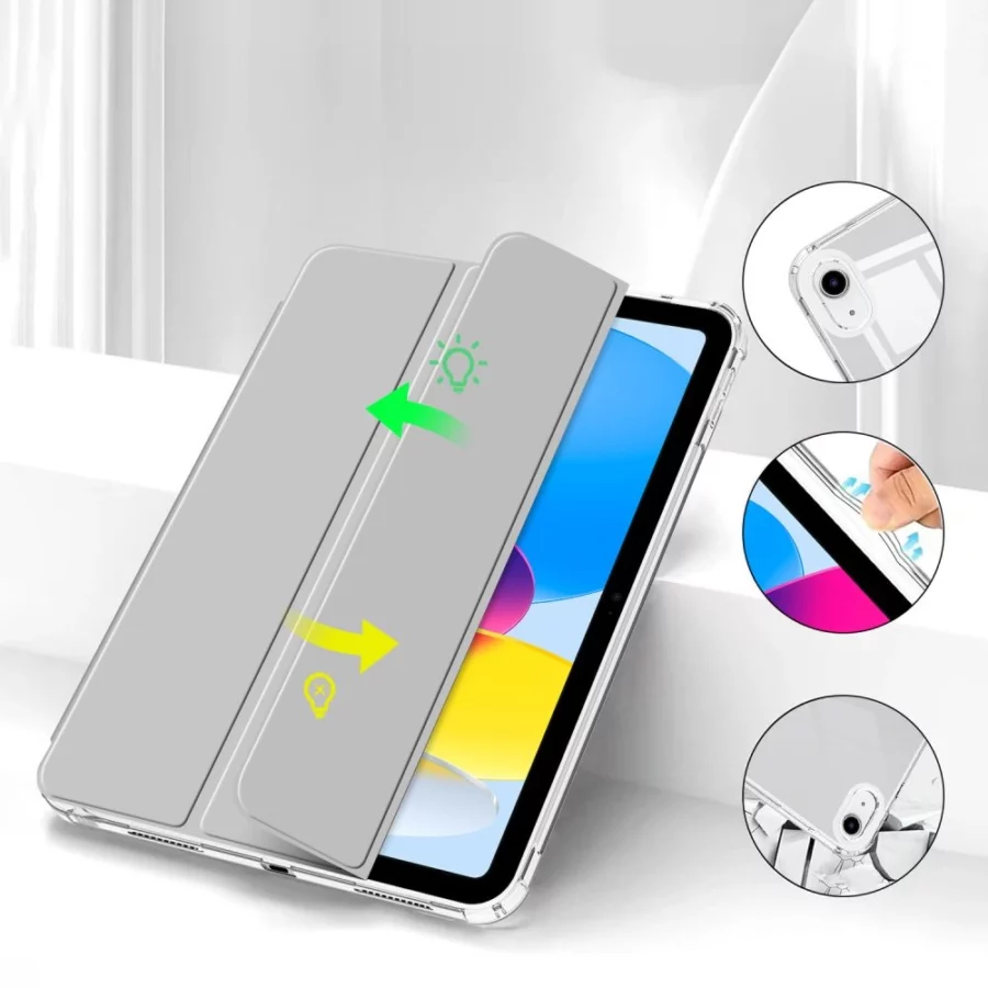 Etui Tech-Protect SC Pen Hybrid na iPad 10.9" 2022 - szare