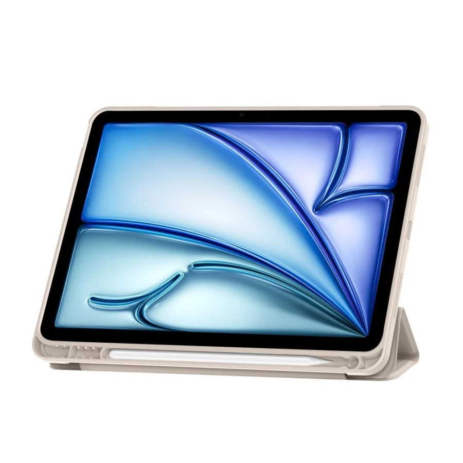 Etui Tech-Protect SmartCase na iPad Air 10.9" (2020/2022) / 11" (2024/2025/2026) - beżowe