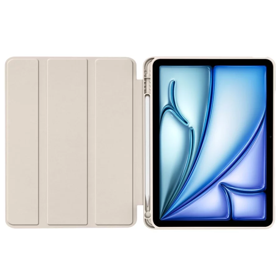 Etui Tech-Protect SmartCase na iPad Air 10.9" (2020/2022) / 11" (2024/2025/2026) - beżowe