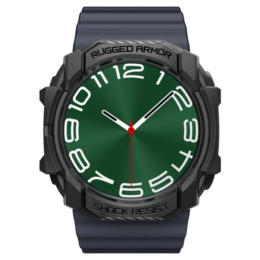 Etui Spigen Rugged Armor na Samsung Galaxy Watch Ultra 47 mm - czarny mat