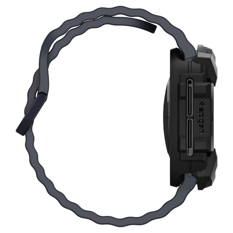 Etui Spigen Rugged Armor na Samsung Galaxy Watch Ultra 47 mm - czarny mat