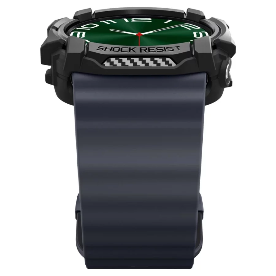 Etui Spigen Rugged Armor na Samsung Galaxy Watch Ultra 47 mm - czarny mat