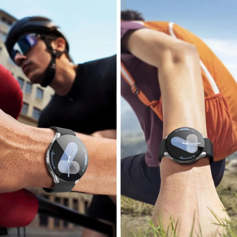 Etui Tech-Protect Defense360 na Samsung Galaxy Watch 7 (44 mm) - przezroczyste