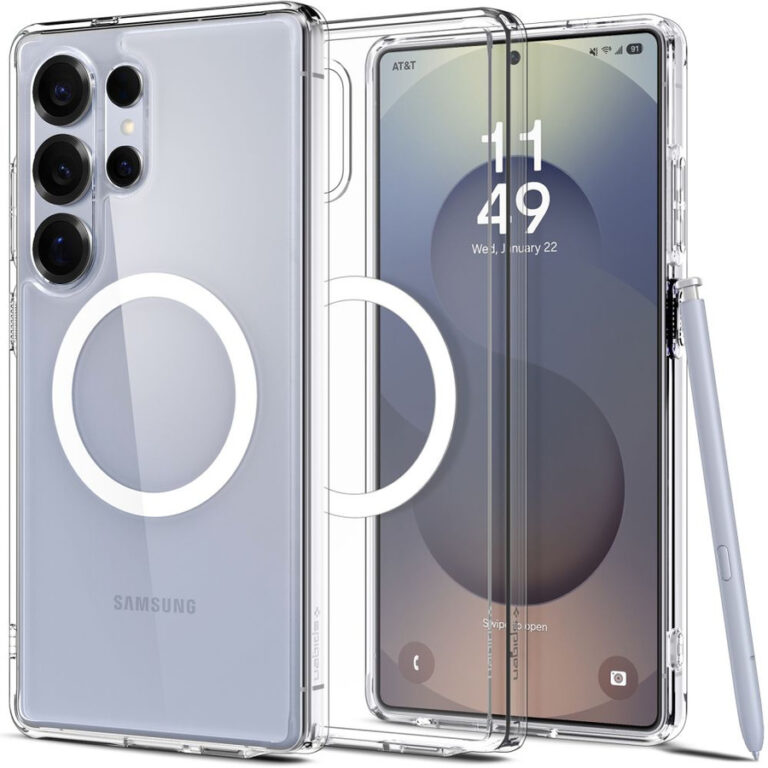 Etui Spigen Ultra Hybrid Mag na Samsung Galaxy S25 Ultra- przezroczyste