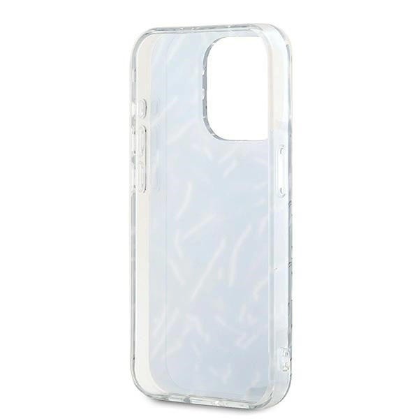 Etui Karl Lagerfeld Zebra With Cord na iPhone 15 Pro Max - fioletowe