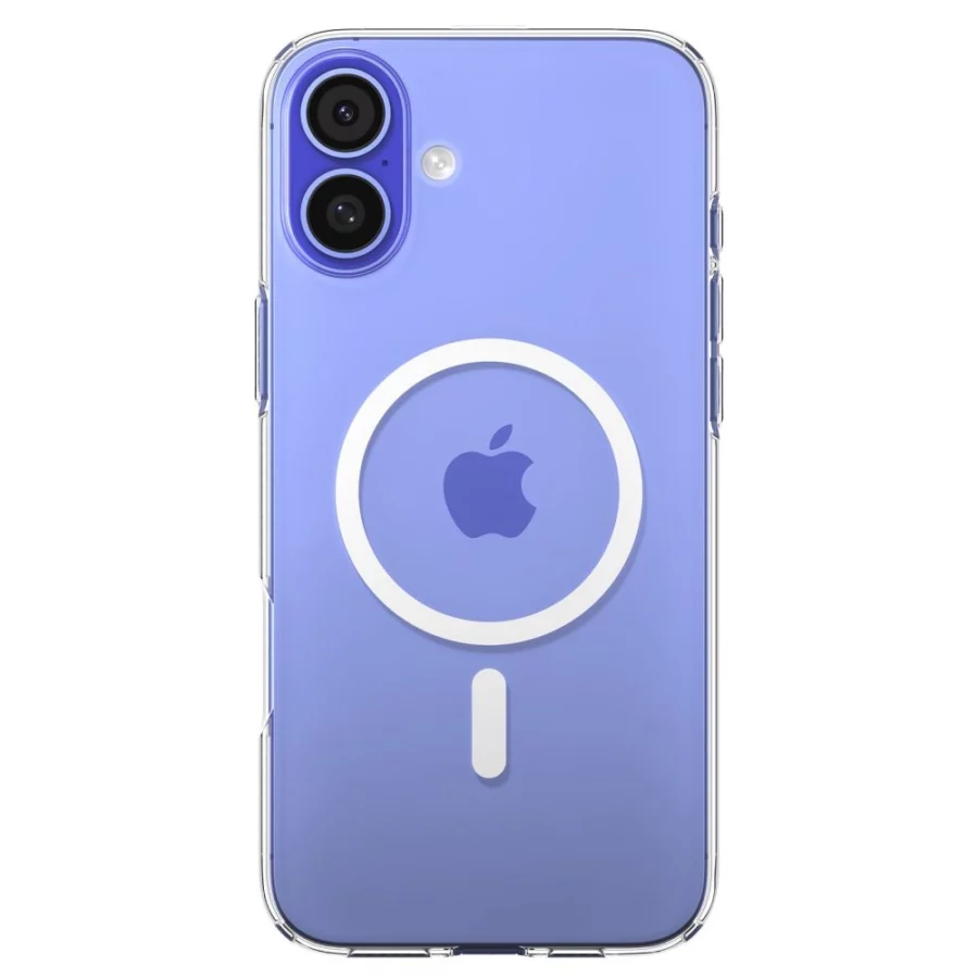 Etui Spigen Liquid Crystal Mag z MagSafe na iPhone 16 - przezroczyste