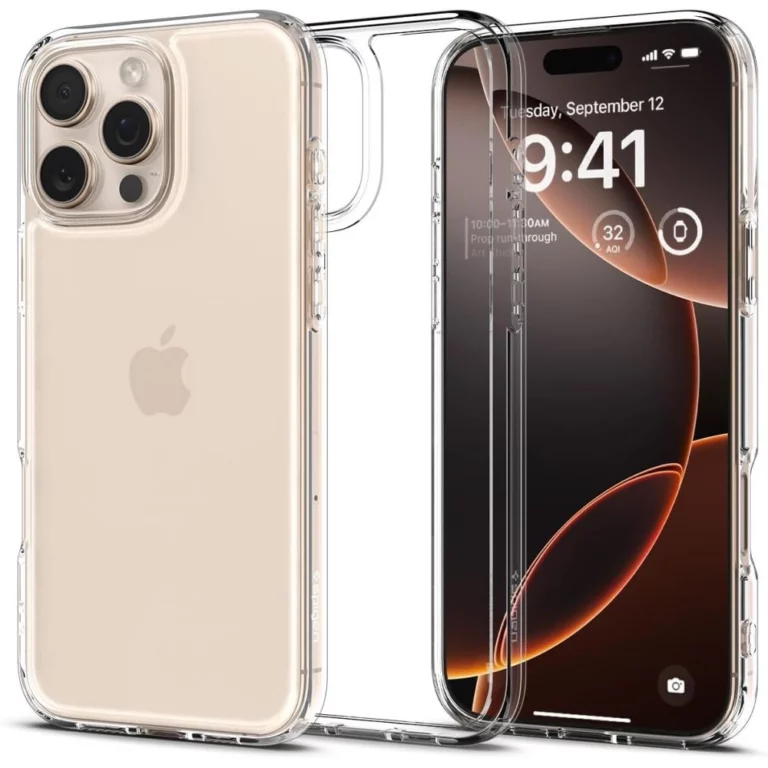 Etui Spigen Ultra Hybrid na iPhone 16 Pro - przezroczyste