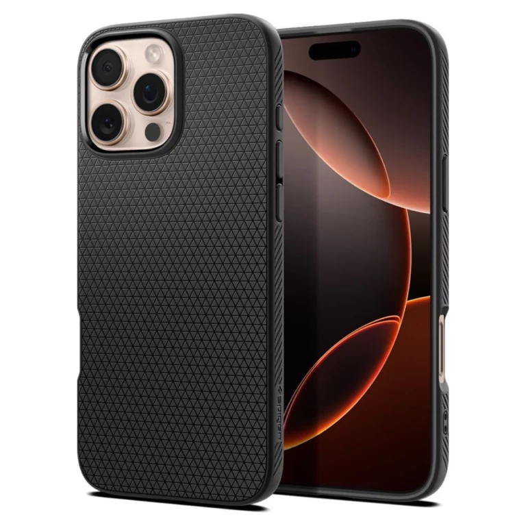 Etui Spigen Liquid Air na iPhone 16 Pro - czarne