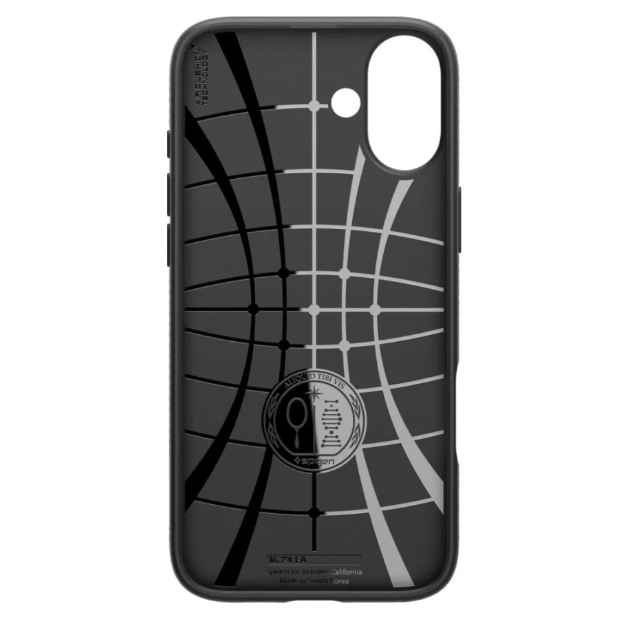 Etui Spigen Liquid Air na iPhone 16 Plus - czarne