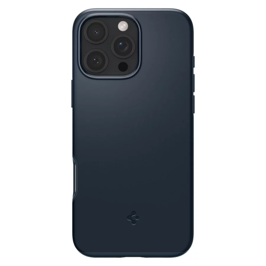 Etui Spigen Thin Fit MagSafe do na iPhone 16 Pro Max - ciemnoszare