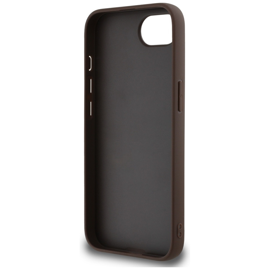 Etui Guess 4G Big Logo do iPhone 16e     brązowy