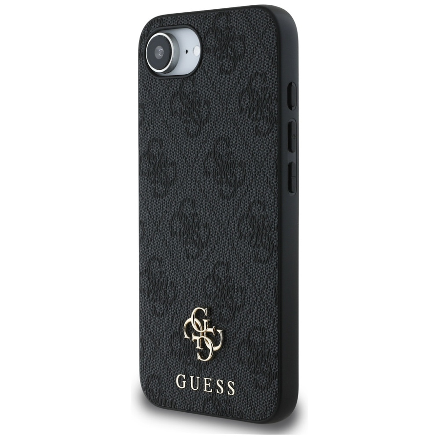 Etui Guess 4G Small 4G and Classic       MagSafe do iPhone 16e czarny