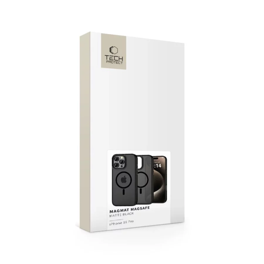 Etui Tech-Protect MagMat MagSafe na iPhone 16 Pro - czarne