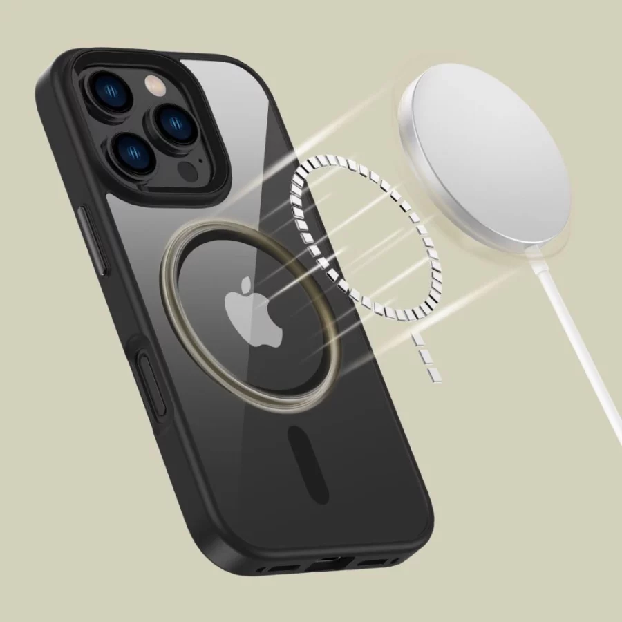 Etui Tech-Protect MagMat MagSafe na iPhone 16 Pro - przezroczyste