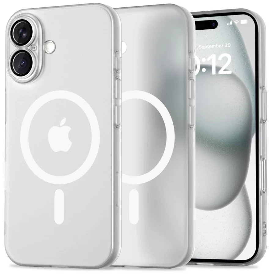 Etui Tech-Protect MagSlim MagSafe na iPhone 16 - czarne
