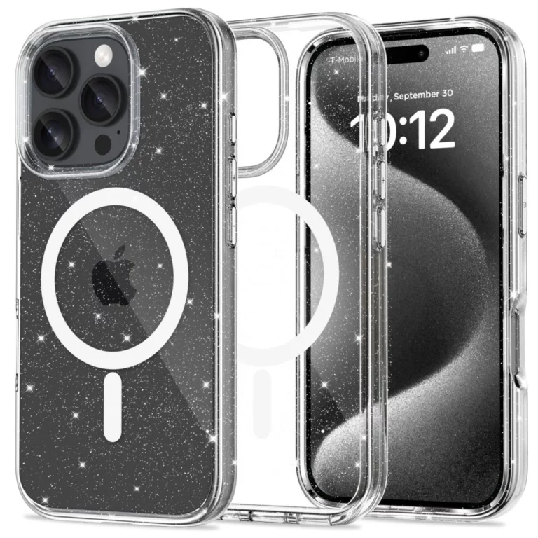 Etui Tech-Protect FlexAir Hybrid MagSafe na iPhone 16 Pro - przezroczyste