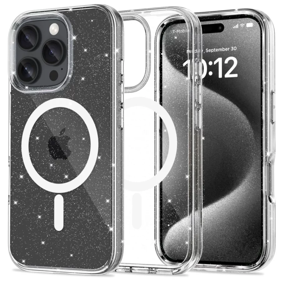 Etui Tech-Protect FlexAir Hybrid MagSafe na iPhone 16 Pro - przezroczyste