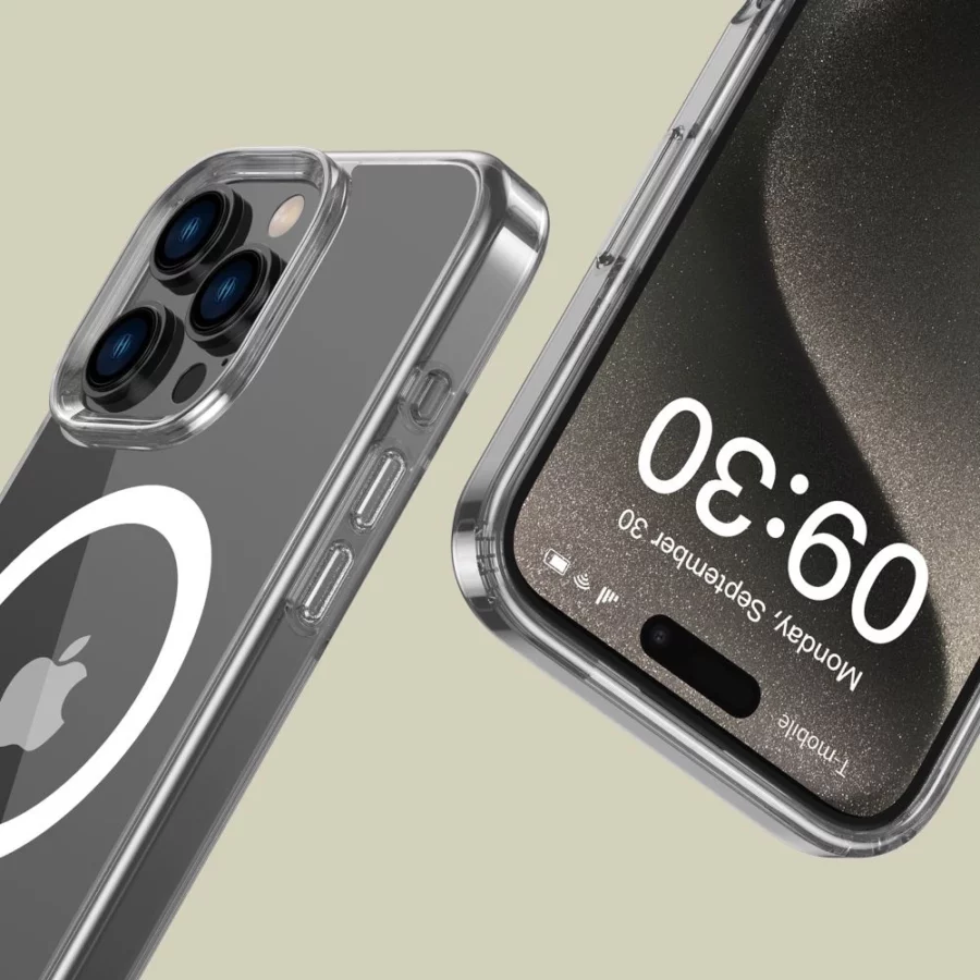 Etui Tech-Protect FlexAir Hybrid MagSafe na iPhone 16 Pro Max - przezroczyste