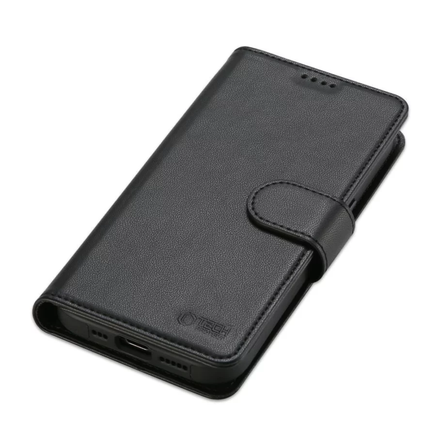 Etui Tech-Protect Wallet MagSafe z portfelem na iPhone 16 - czarne