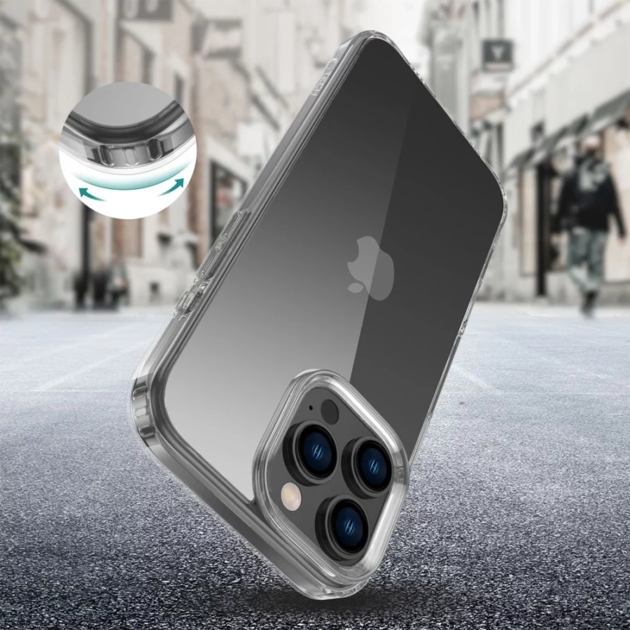 Etui Tech-Protect FlexAir Hybrid iPhone 16 Pro Max - przezroczyste