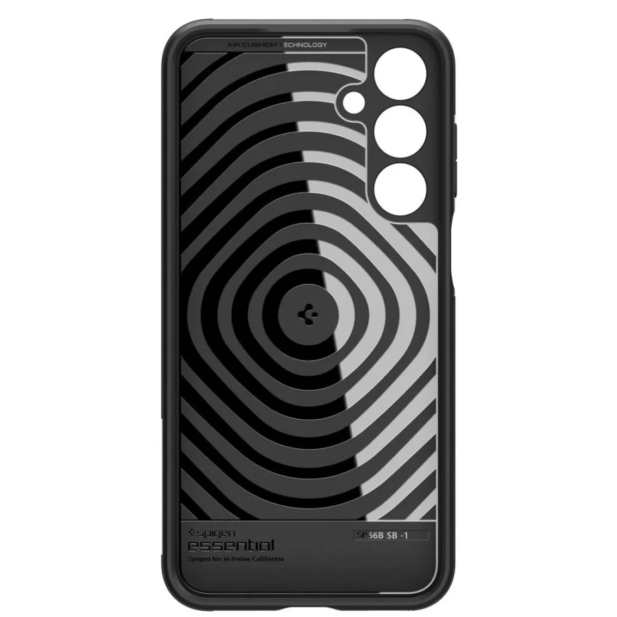 Etui Spigen Essential SandBlast na Samsung Galaxy M35 5G - czarne