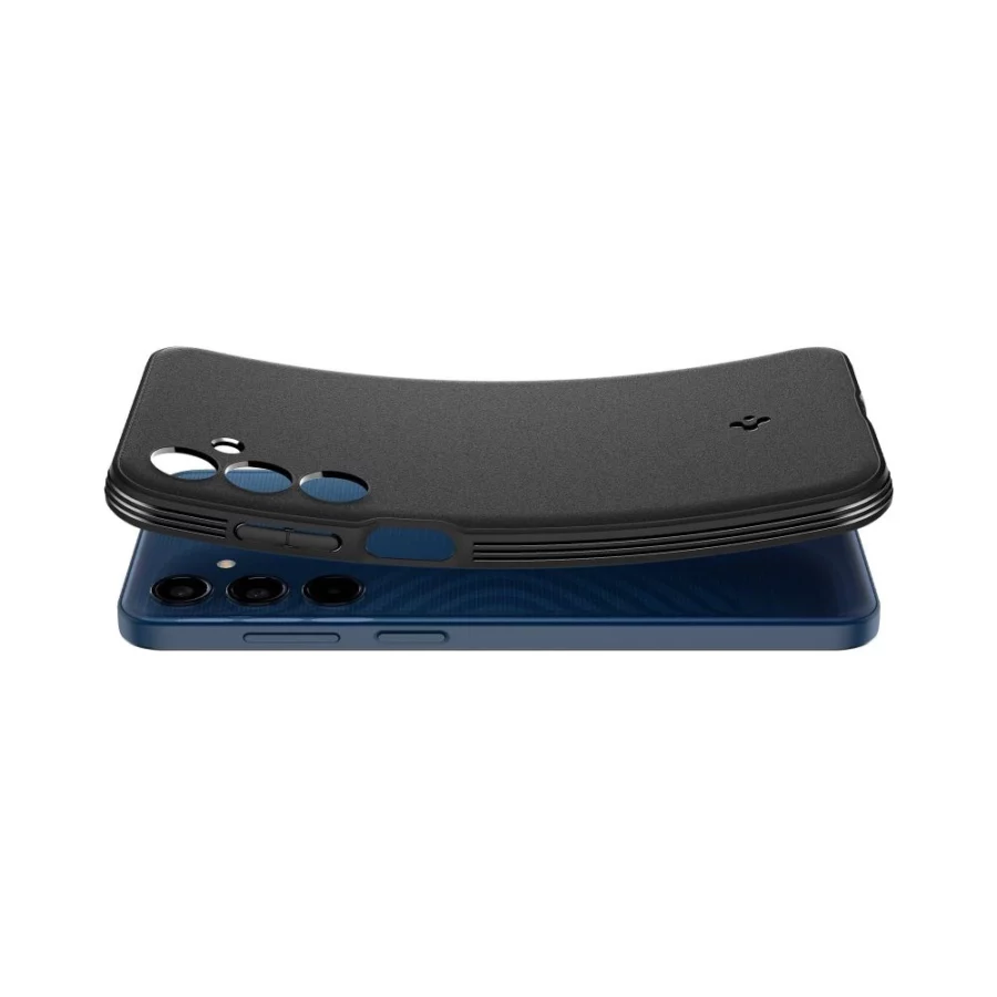Etui Spigen Essential SandBlast na Samsung Galaxy M35 5G - czarne