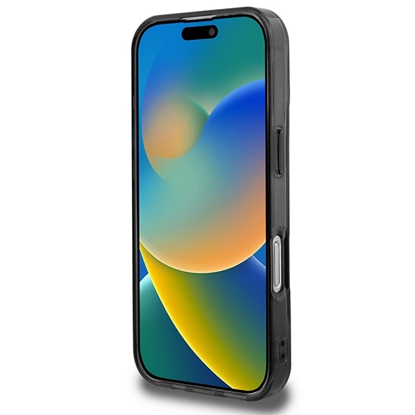 Etui BMW Motosport IML Random Stripes na iPhone 16 Pro - szare