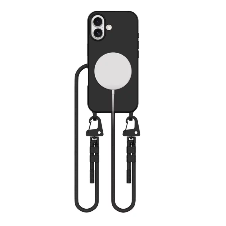 Etui Tech-Protect MagNecklace MagSafe na iPhone 16 - czarne